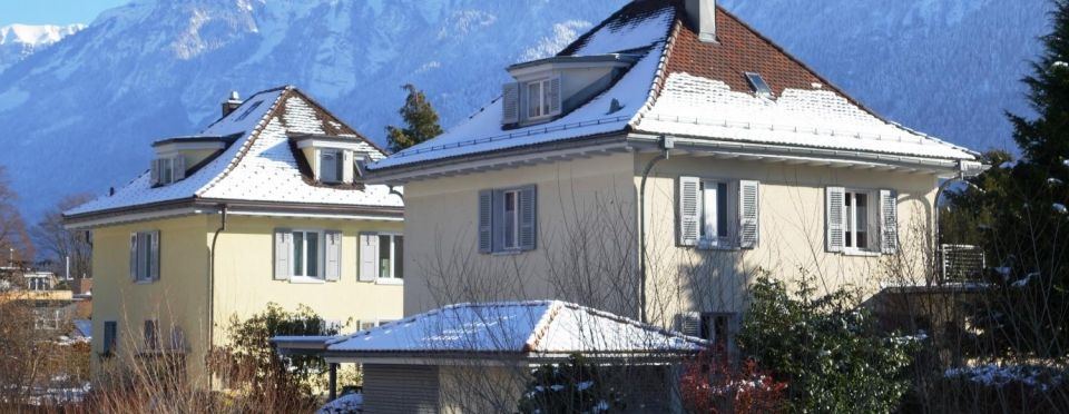 Arnolds house in winter