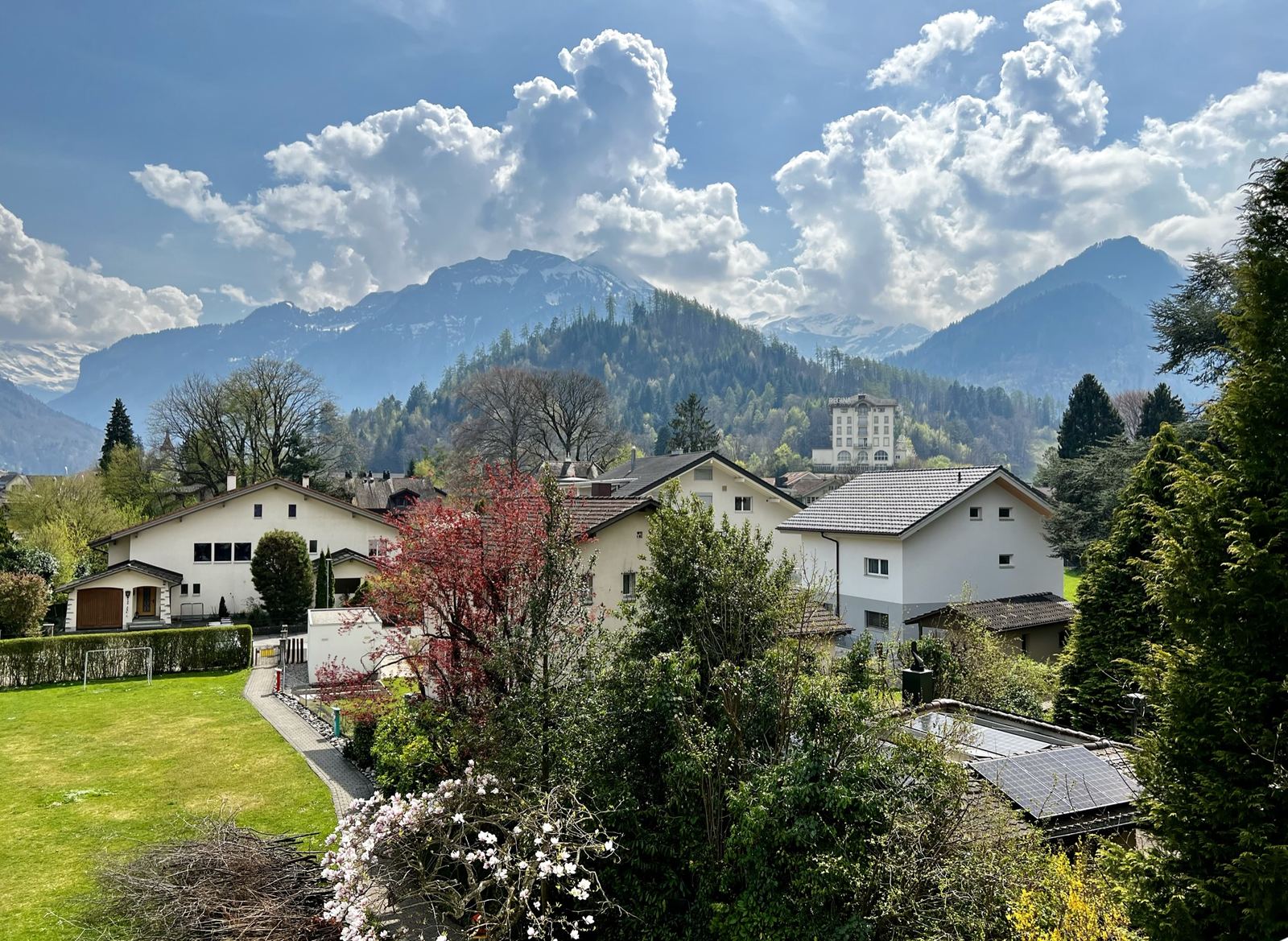 Neighbourhood street in Interlaken